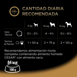 Cesar Comida Húmeda Para Perros Multipack Recetas Campesinas En Salsa -Suministros De Mascotas Ventas 2024 comida humeda para perros multipack recetas campesinas en salsa 5 g