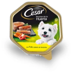 Pack 14 Cesar Comida Húmeda Perros Recetas De La Huerta En Paté Y Gelatina Tarrina -Suministros De Mascotas Ventas 2024 comida humeda perros recetas de la huerta en pate gelatina tarrina 3 g