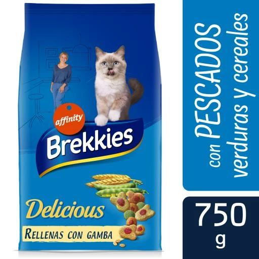 Brekkies Excel Pienso Delicious Para Gatos Con Salmón Y Atún 5 Brekkies Excel Pienso Delicious Para Gatos Con Salmón Y Atún - Imagen 3