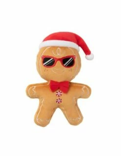 FuzzYard Peluche Navideño Mr Gingerbread Para Perros