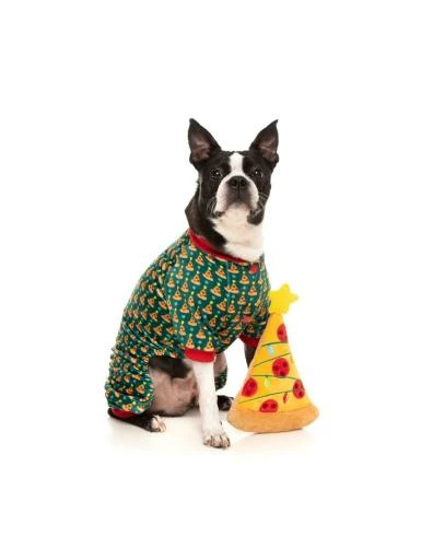 FuzzYard Peluche Navideño Pizzamas Tree Para Perros 4 FuzzYard Peluche Navideño Pizzamas Tree Para Perros - Imagen 2