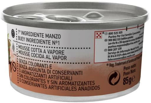 Pack 12 Beyond Comida Húmeda Grain Free Para Gatos De Buey Con Zanahorias 6 Pack 12 Beyond Comida Húmeda Grain Free Para Gatos De Buey Con Zanahorias - Imagen 4