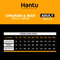 Hantu Pienso Adult Pollo Y Arroz Para Perro -Suministros De Mascotas Ventas 2024 hantu perro adulto pollo 3info 622b305bc127e g