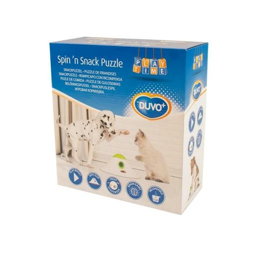 Duvo Plus Juguete Interactivo Spin'N Snack Puzzle Para Perros Y Gatos 5 Duvo Plus Juguete Interactivo Spin'N Snack Puzzle Para Perros Y Gatos - Imagen 3