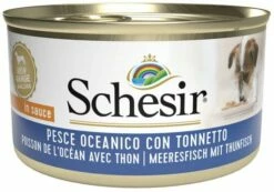 Pack 24 Schesir Comida Húmeda De Pescado Azul Con Atún Para Perros 10 Pack 24 Schesir Comida Húmeda De Pescado Azul Con Atún Para Perros -Suministros De Mascotas Ventas 2024 lata de pescado del oceano con atun 1 g