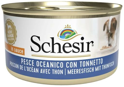 Pack 24 Schesir Comida Húmeda De Pescado Azul Con Atún Para Perros 6 Pack 24 Schesir Comida Húmeda De Pescado Azul Con Atún Para Perros - Imagen 4