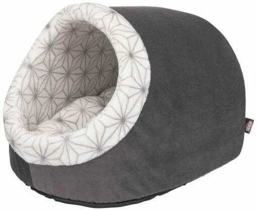 Trixie Cueva Suave Diamond Antracita-Blanco -Suministros De Mascotas Ventas 2024 modificar cueva suave diamond 35 26 40cm antracita blanco 2 g