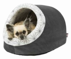 Trixie Cueva Suave Diamond Antracita-Blanco -Suministros De Mascotas Ventas 2024 modificar cueva suave diamond 35 26 40cm antracita blanco 6 4 g