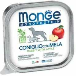 Pack 24 Monge Monoprotein Conejo Con Manzana