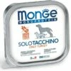 Pack 6 Monge Comida Húmeda Monoprotéica Solo Pavo Para Perros