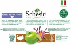 Schesir Natural Selection Perro Mediano/Grande Pavo Grain Free -Suministros De Mascotas Ventas 2024 natural selection perro mediano grande pavo grain free 4 g