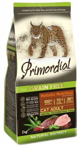 Primordial Pienso Grain Free Para Gatos Adultos De Pato Y Pavo 3 Primordial Pienso Grain Free Para Gatos Adultos De Pato Y Pavo