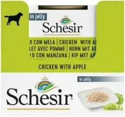Pack 10 Schesir Comida Húmeda De Pollo Con Manzana 12 Pack 10 Schesir Comida Húmeda De Pollo Con Manzana -Suministros De Mascotas Ventas 2024 pollo con manzana para su mascota 4 g