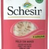 Pack 20 Schesir Comida Húmeda De Pollo Con Ternera Para Gatos -Suministros De Mascotas Ventas 2024 pollo con ternera en gelatina 1 g