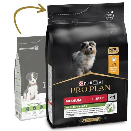 Pro Plan Medium Puppy Healthy Start Optistart Rico En Pollo 4 Pro Plan Medium Puppy Healthy Start Optistart Rico En Pollo - Imagen 2
