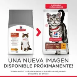 Hill's Pienso Science Plan Hairball Indoor Para Las Bolas De Pelo En Gatos 7 Hill's Pienso Science Plan Hairball Indoor Para Las Bolas De Pelo En Gatos -Suministros De Mascotas Ventas 2024 science plan adult indoor hairball pollo 3 g