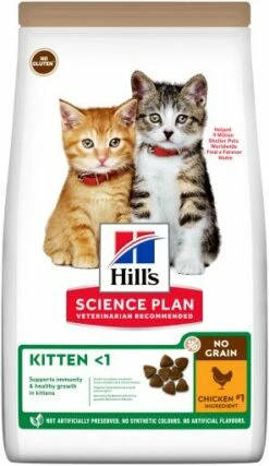 Hill's Pienso Science Plan Kitten No Grain De Pollo Para Gatitos