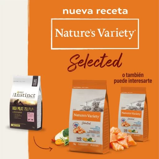 Nature's Variety Pienso Selected De Salmón Noruego Para Gato Esterilizado 5 Nature's Variety Pienso Selected De Salmón Noruego Para Gato Esterilizado - Imagen 3
