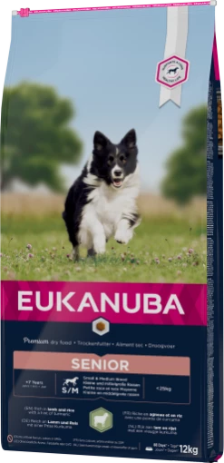 Eukanuba Pienso Para Perros Senior De Razas Pequeñas Y Medianas Con Cordero