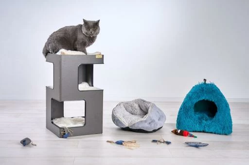 Freedog Freecat Igloo Azul Para Gatos 4 Freedog Freecat Igloo Azul Para Gatos - Imagen 2