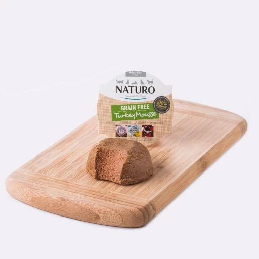 Pack 8 Naturo Comida Húmeda Grain Free Mousse De Pavo 4 Pack 8 Naturo Comida Húmeda Grain Free Mousse De Pavo - Imagen 2