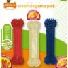 Nylabone Huesos Value Pack S (Blue Dental/Peanut Butter/Original) -Suministros De Mascotas Ventas 2024 value pack s blue dental peanut butter original 1 g