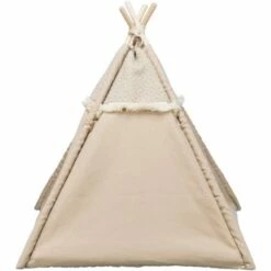 Trixie Tipi Boho Beige Para Gatos -Suministros De Mascotas Ventas 2024 vista posterior cueva gato 64b8f83e6ebcc g